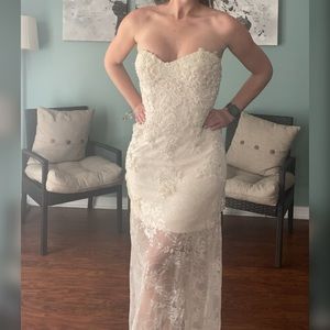 Jovani lace wedding dress, homecoming dress or pageant gown